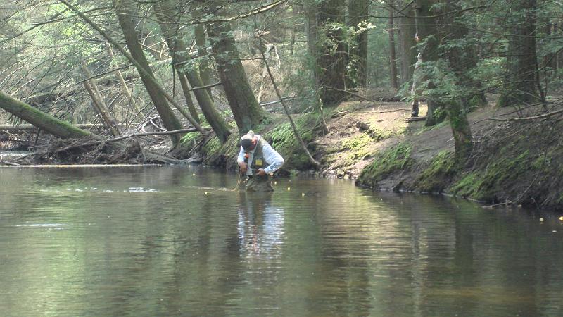 Gary unhooks another.JPG